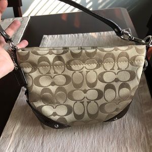 Used small authentic coach bag